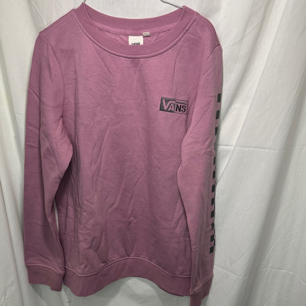 Vans Women's Crew Neck Sweater - Mauve